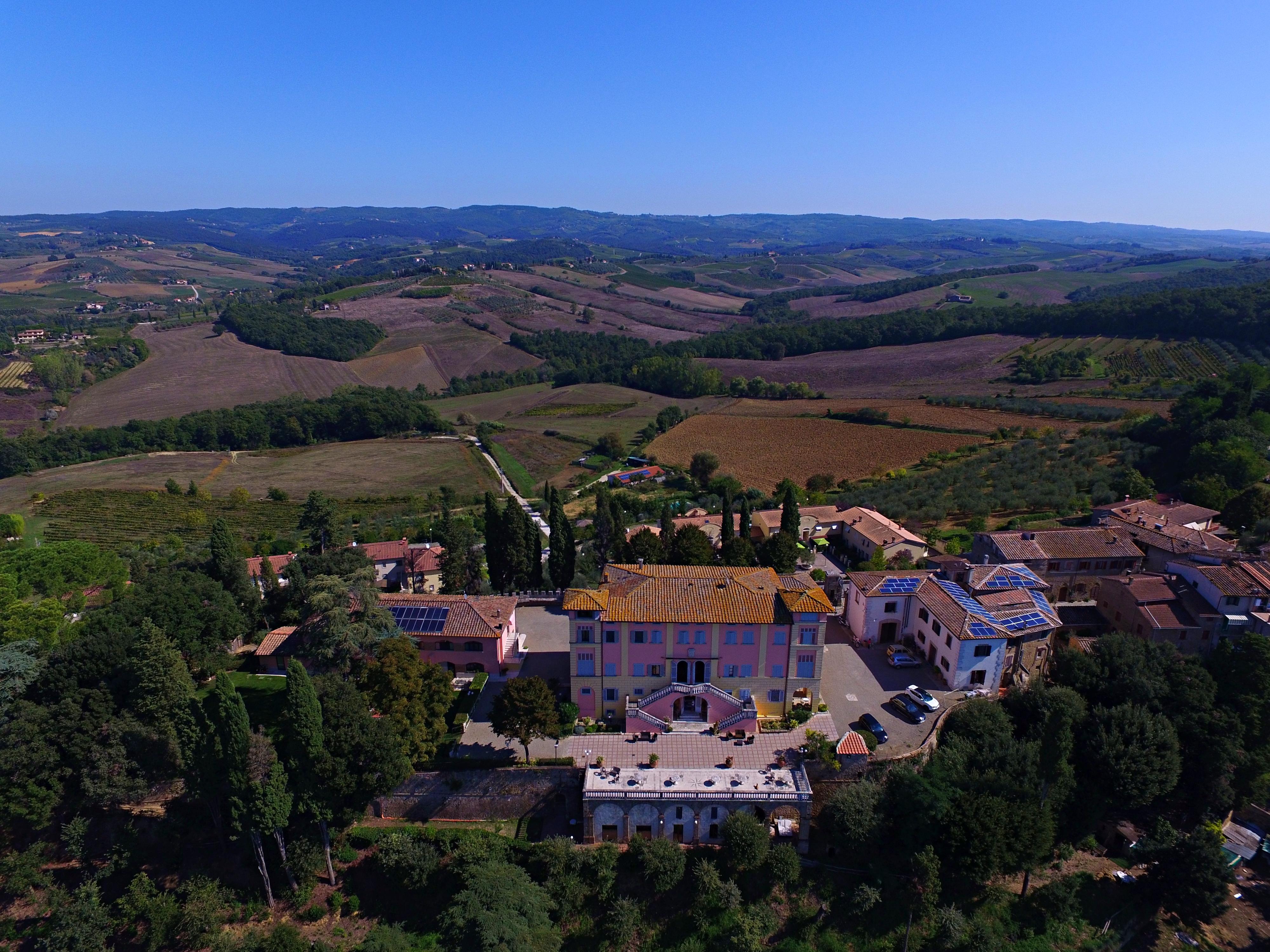 Villa Lecchi Hotel Wellness Colle Val D'Elsa Kültér fotó