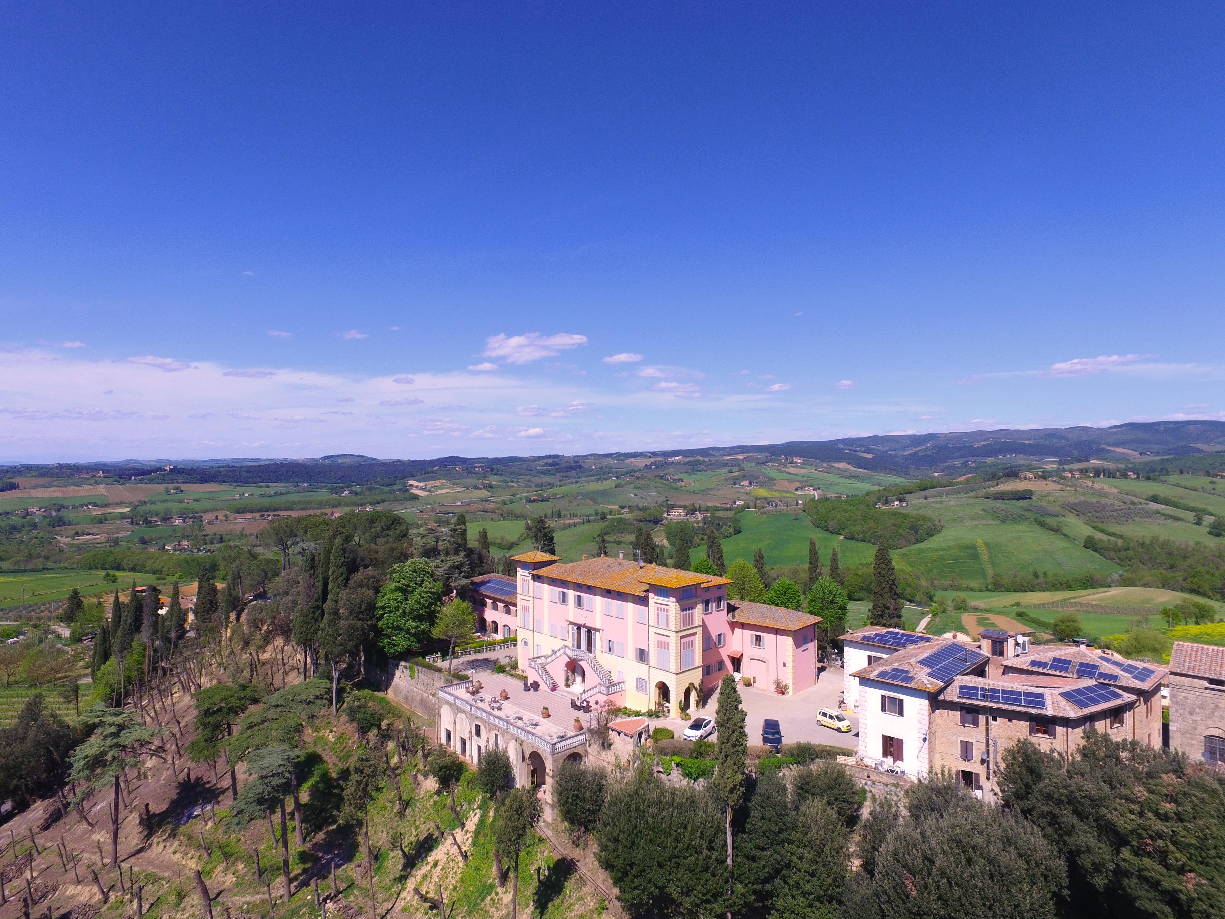 Villa Lecchi Hotel Wellness Colle Val D'Elsa Kültér fotó