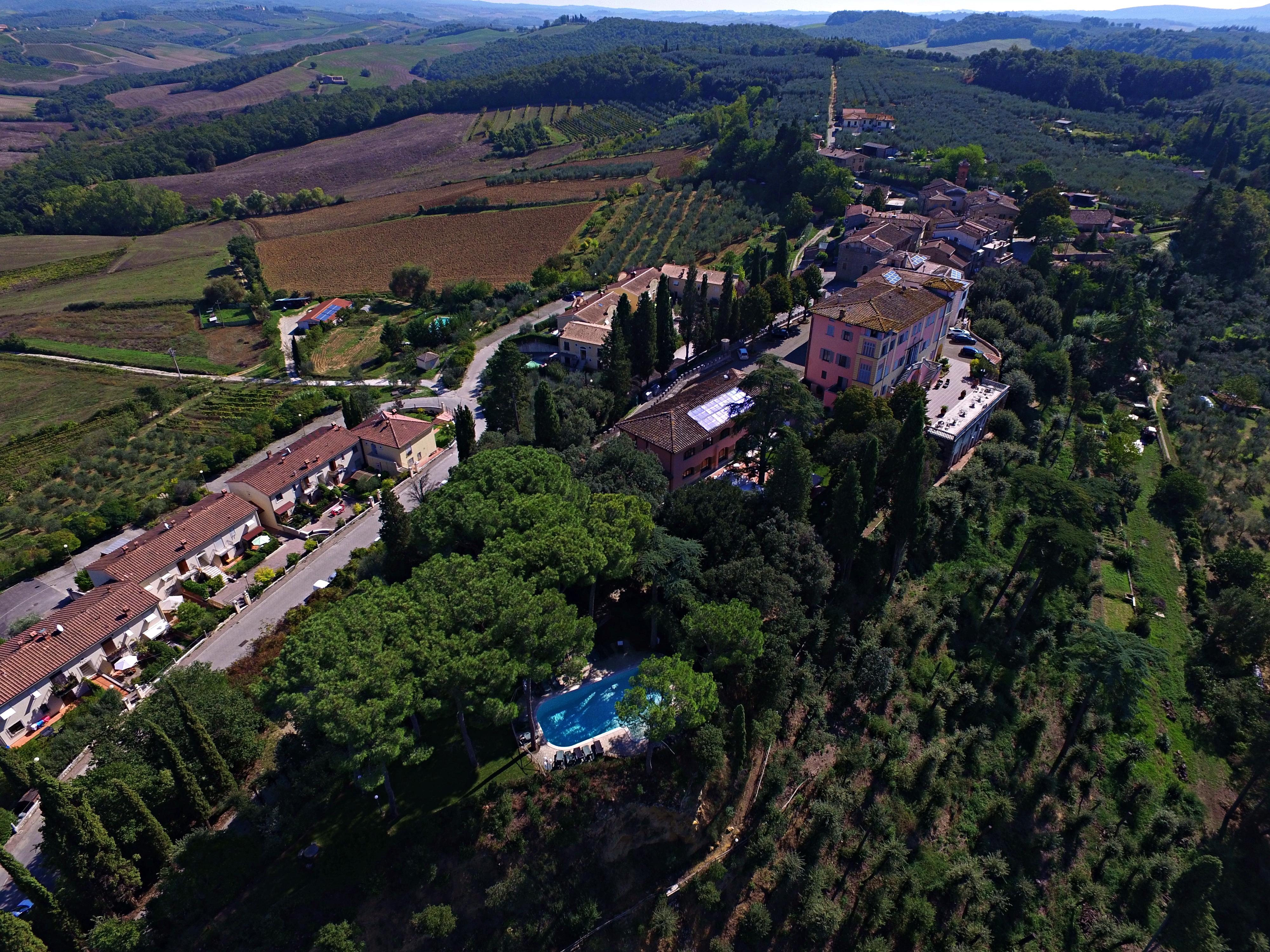 Villa Lecchi Hotel Wellness Colle Val D'Elsa Kültér fotó