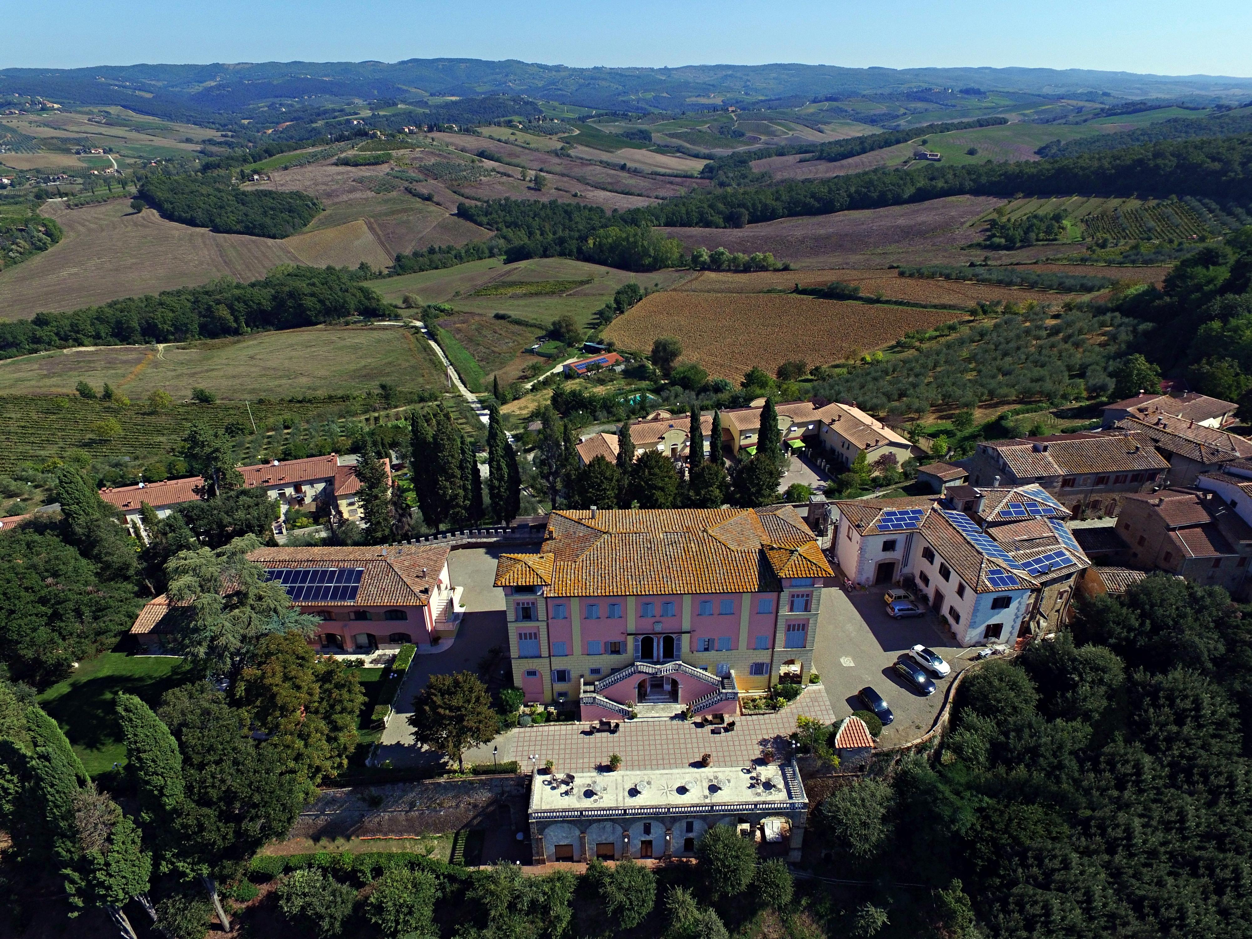 Villa Lecchi Hotel Wellness Colle Val D'Elsa Kültér fotó